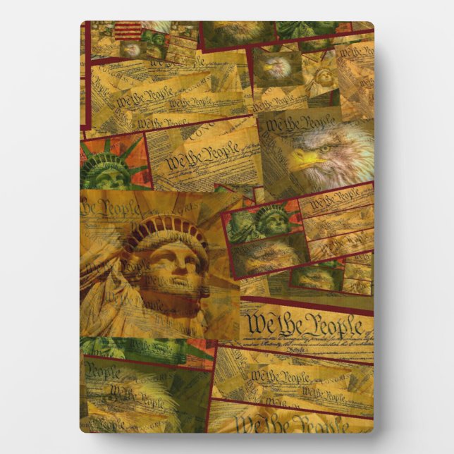 We The People Plaque (Front)