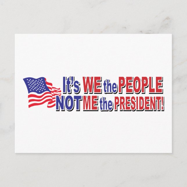 We-The-People Postcard (Front)