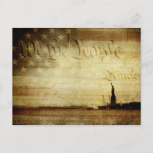 We The People Postcard