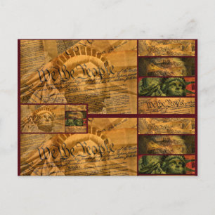 We The People Postcard