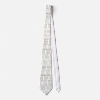 We The People Preamble gold font Tie
