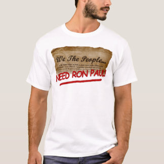 we the people ron paul copy T-Shirt