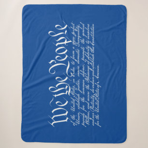 We the People Sherpa Blanket