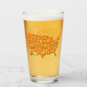 We the People Stand Together Glass