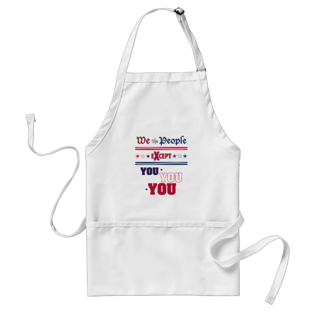 We the People  Standard Apron (Front)