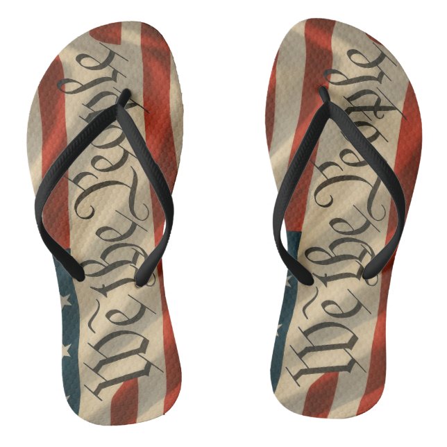 We the People Thongs (Footbed)