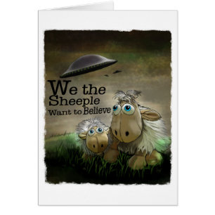 We the Sheeple Card