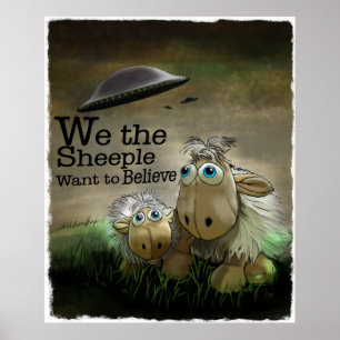 We the Sheeple Poster