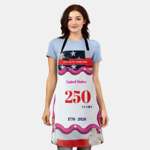 We The Silly Geese 250th Funny Celebration Apron