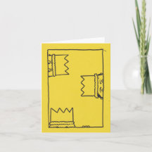 We Three Kings Quirky Christmas Card