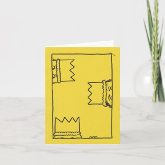 We Three Kings Quirky Christmas Card