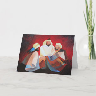 We Three Kings The Wise Men Of Christmas Holiday Card