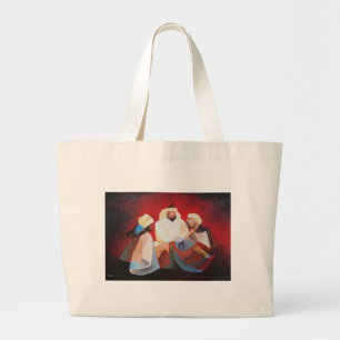 We Three Kings The Wise Men Of Christmas Large Tote Bag