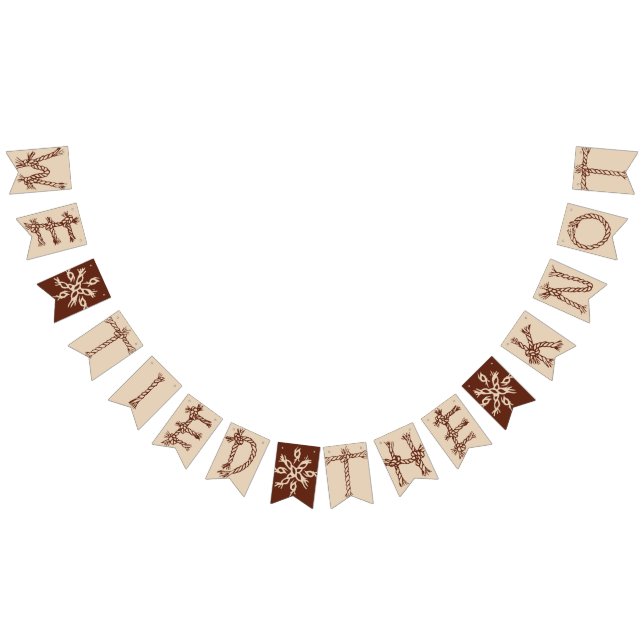 WE TIED THE KNOT BUNTING  (All)