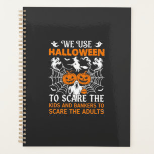 We Use Halloween Scare Ghost Pumpkins Witch Spider Planner
