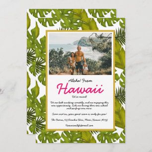 We’ve Moved Aloha From Hawaii Tropical Leaves Announcement