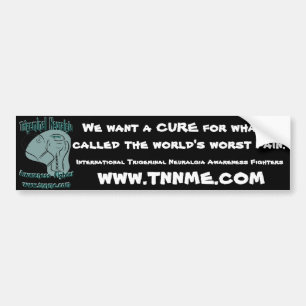 We want a CURE bumper sticker. Bumper Sticker