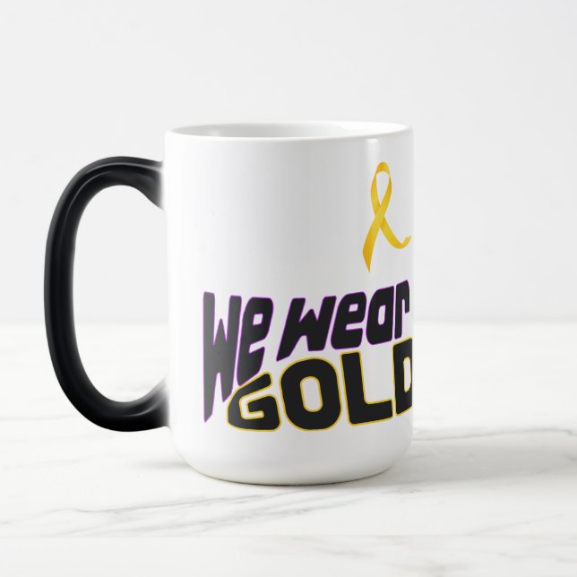 we ware GOLD Magic Mug (Left)