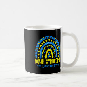 We Wear Blue And Yellow Down Syndrome Awareness Ra Coffee Mug