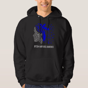 We Wear Blue For Epstein Barr Virus Awareness Hoodie