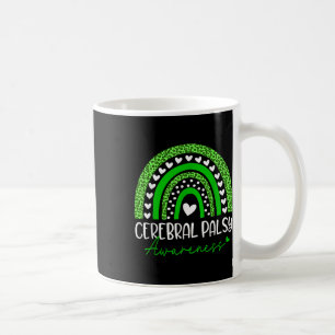 We Wear Green Cerebral Palsy Cp Awareness Rainbow Coffee Mug