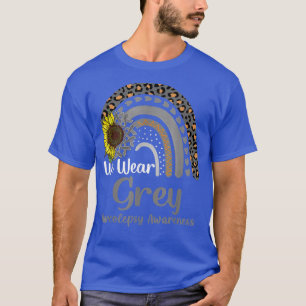 We Wear Grey Narcolepsy Awareness Rainbow T-Shirt