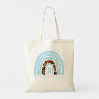  We Wear Light Blue Rainbow Adrenal Insufficiency  Tote Bag