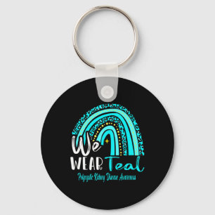 We Wear Polycystic Kidney Disease Awareness Key Ring