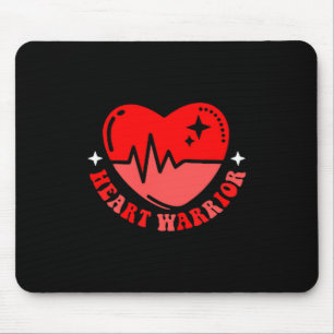 We Wear Red For Chd Awareness Heart Disease Month Mouse Pad