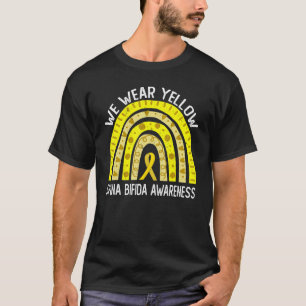 We Wear Yellow For Spina Bifida Awareness T-Shirt