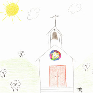 We Welcome Ewe to Our Flock Card