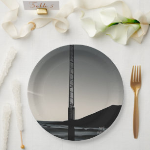 We Were Here large paper plates