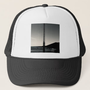 We Were Here w title trucker hat