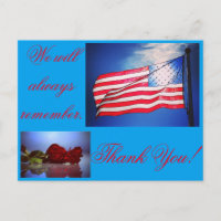 We will always remember