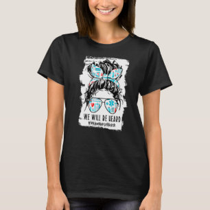 We Will Be Heard Million Nurse March May 12 2022 T-Shirt