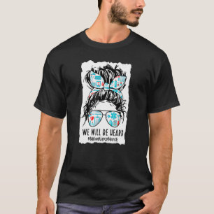 We Will Be Heard Million Nurse March Women Power N T-Shirt