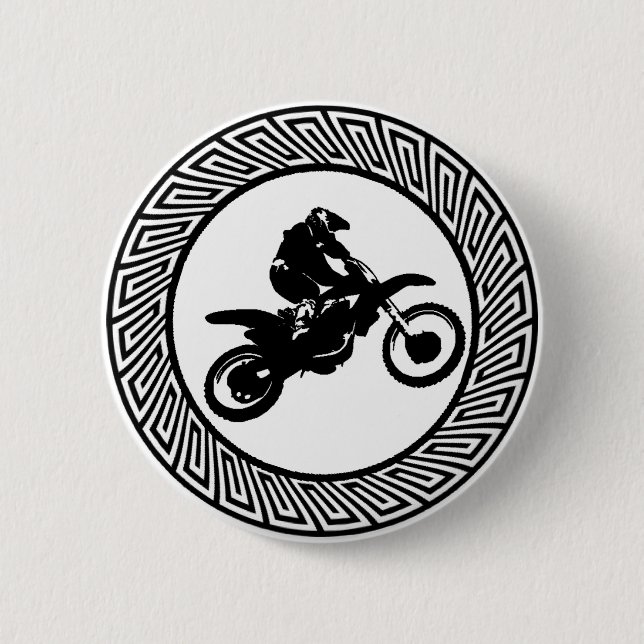 WE WILL MX 6 CM ROUND BADGE (Front)