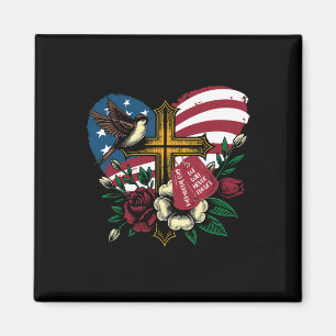 We Will Never Forget American Flag Memorial Day 4t Magnet