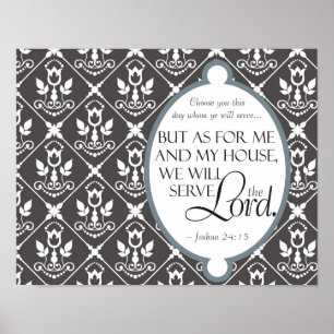 We Will Serve the Lord Poster