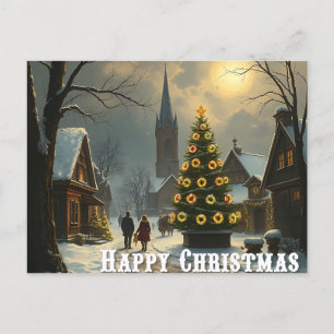 We wish a merry christmas - O11 Invitation Postcard