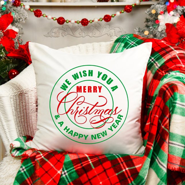 We Wish You A Merry Christmas Cushion (Creator Uploaded)
