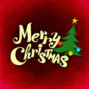 We Wish you a Merry Christmas Tree Decoration Card