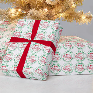 We Wish You A Merry Christmas Wrapping Paper