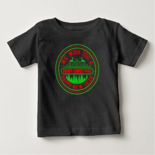 We Wish You Merry Christmas Happy New Year-13395 Baby T-Shirt