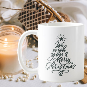 We Wish You Merry Christmas Holiday Coffee Mug