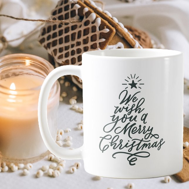 We Wish You Merry Christmas Holiday Coffee Mug (Creator Uploaded)