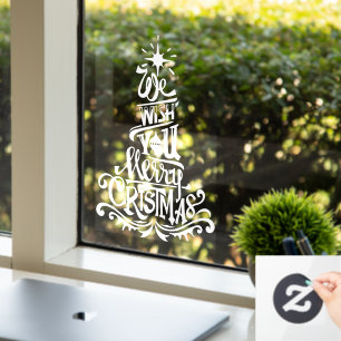 We wish you merry christmas white small