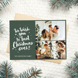 We Wish You The Best Christmas Ever Card