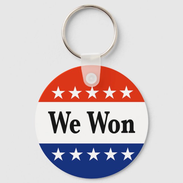 We Won 2026 Elections Key Ring (Front)