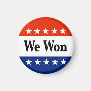 We Won 2026 Elections Magnet